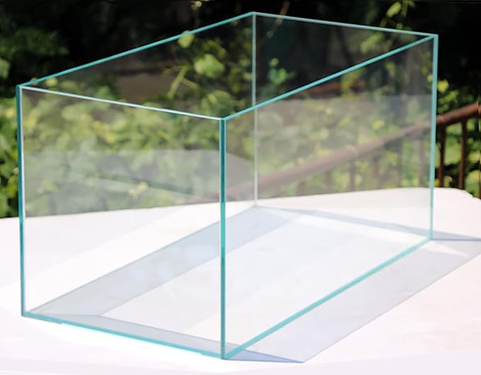 Ultra Clear Rimless Aquarium Tank 6-60 gallons Low Iron Glass (6Gal)