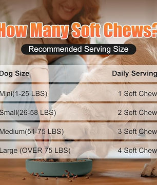 Allergy & Itch Relief for Dogs | Allergy, Itchy Skin & Immune Support with Salmon Oil, Quercetin, Colostrum and Probiotics -Nutritional Supplements 200 Soft Chews