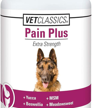 Vet Classics Pain Plus Extra Strength Health Supplement for Dogs - 120 Chewable Tablets
