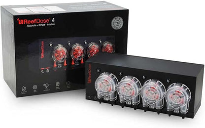 Red Sea ReefDose 4 Head Wireless Dosing Pump for Supplements, Foods & Trace Elements in Saltwater Aquariums | ReefBeat App Controlled Reef Marine