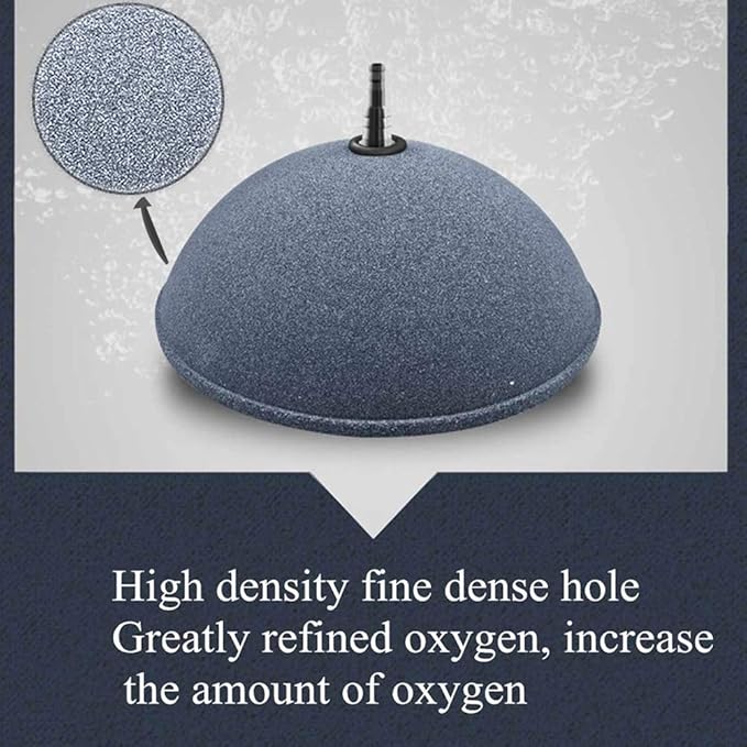kathson Large Mineral Air Stone Bubble 5.9 Inch Ball Shape Diffuser Airstones for Aquarium, Fish Tank, Pump and Hydroponics(2 Pack)