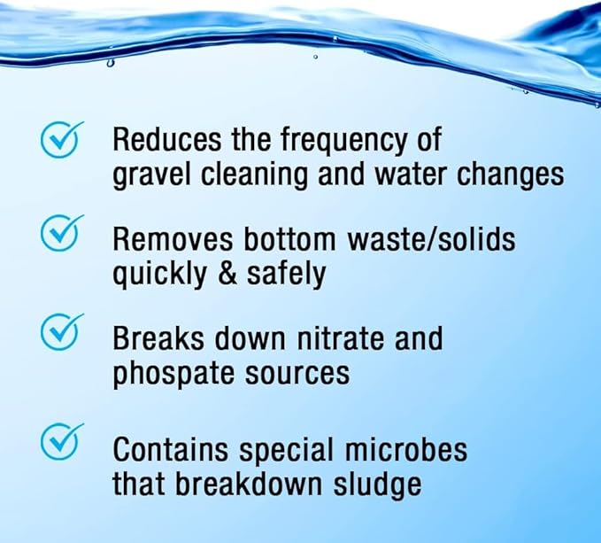 Microbe-Lift Professional Gravel & Substrate Cleaner for Freshwater and Saltwater Tanks, 8oz