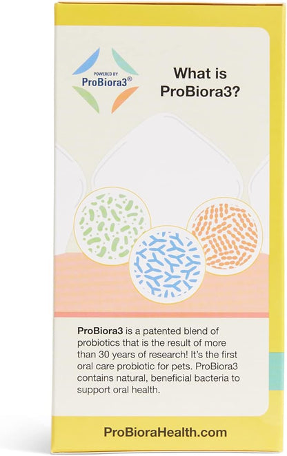 Probiora for Cats | Oral Care Probiotic Supplement | Pet Probiotics to Reduce Bad Breath | Cat Nutritional Supplement for Dental Health | 30 Servings (Jar) (30 Serving (Pack of 1), Jar)
