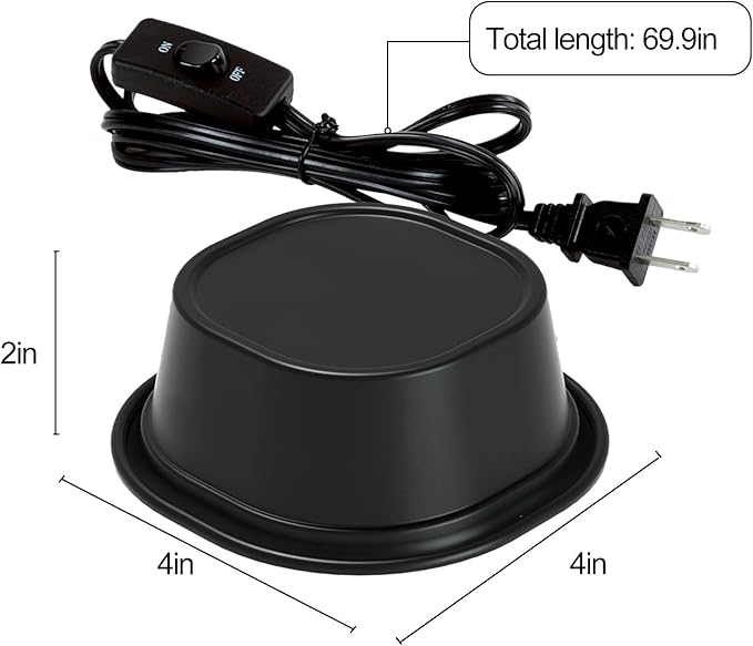 G9 Reptile Heat Lamp Combo Kit- 50W UVA Basking Bulb & Low Profile Tank Hood for Bearded Dragons Turtles Lizards Leopard Geckos | Terrarium Heating Lamp with Safety Mesh & Warm White Bulb