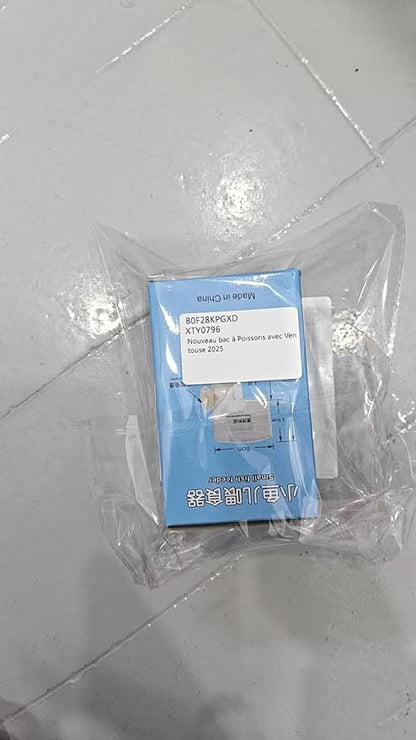 New Fish Tank Feeding Tray with Suction Cup, Feeding Tube Supplies, Tank Divider Supplies, Breeder Box for Aquarium, Round Aquariums & Fish Bowls Accessories