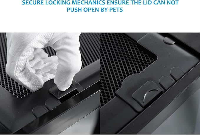 REPTI ZOO 68 Gallon Reptile Terrariums, 48" X 18" X 18" Reptiles Tanks Enclosure for Bearded Dragon Ball Python Snake, Black-Tinted ECO Glass Reptile Habitat with Sliding Door & Top Screen Ventilation