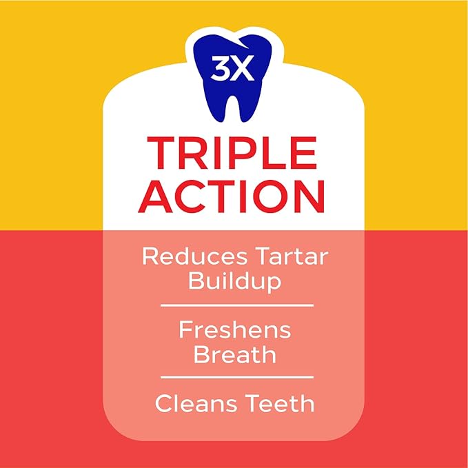 PEDIGREE DENTASTIX Large Dog Dental Treats Beef Flavor Dental Bones, 6.07 oz. Pack (7 Treats)