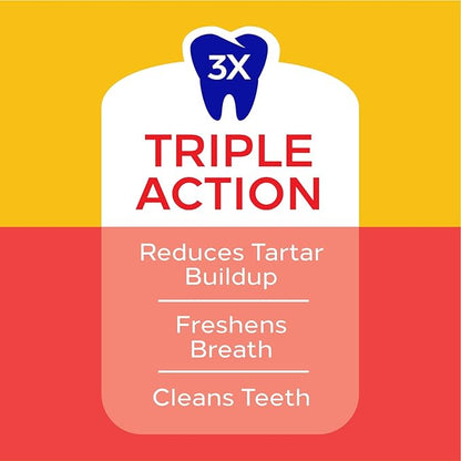 PEDIGREE DENTASTIX Large Dog Dental Treats Beef Flavor Dental Bones, 6.07 oz. Pack (7 Treats)