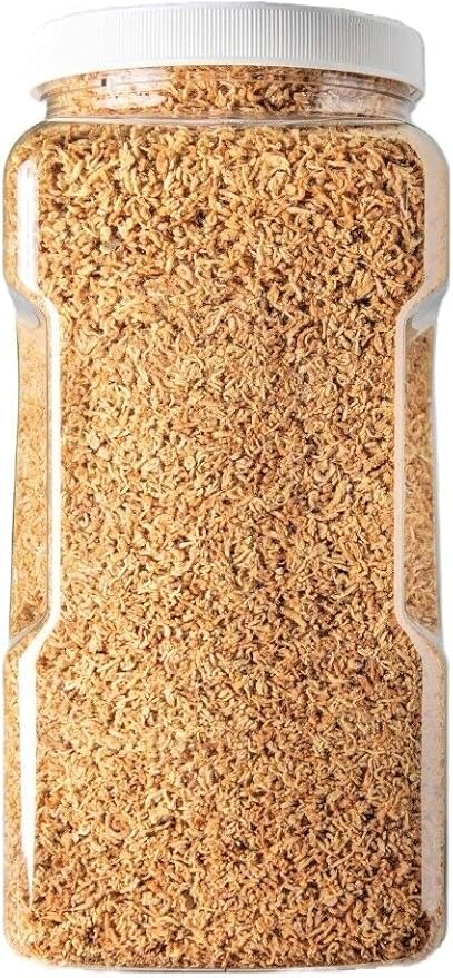 Aquatic Foods Inc. Plankton & Mysis Shrimp -Freeze Dried Floating Small Plankton/Mysis for Marines, Corals, Anemones, Koi & Pond Fish, Cichlids, All Tropical Fish…2oz Small Jar