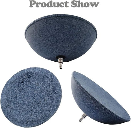 kathson Mineral Air Stone Bubble 4 Inch Ball Shape Diffuser Airstones for Aquarium, Fish Tank, Pump and Hydroponics(2 Pack)