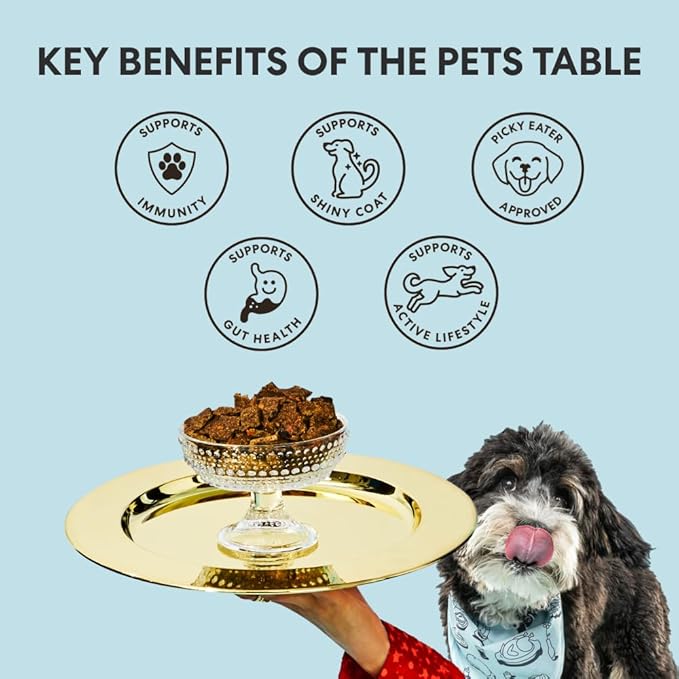The Pets Table Beef & Berries Grain-Free Air Dried Dog Food, 1 lb (16 Oz) Bag