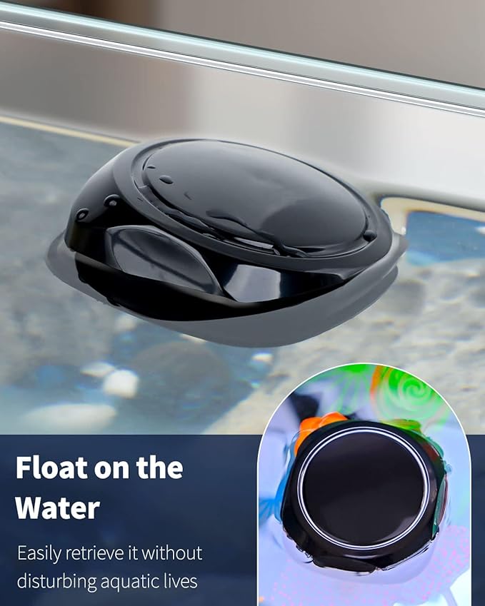 Pawfly 2 Inch Algae Scraper Aquarium Magnetic Brush Scratch-Free Scrubber for Nano Fish Tank Glass Cleaning, 2 Pack