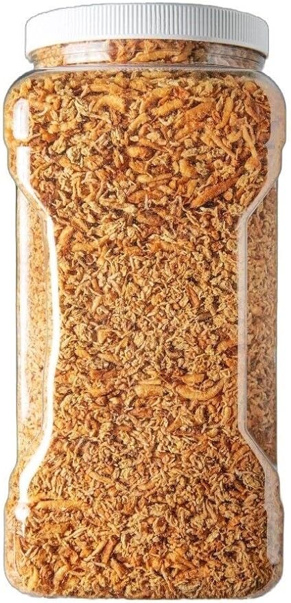 Aquatic Foods Inc. Plankton, Mysis Shrimp & Arctic Krill Bits- Freeze Dried for for Marines, Corals, Anemones, Koi & Pond Fish, Cichlids, All Tropical Fish…2oz Small Jar