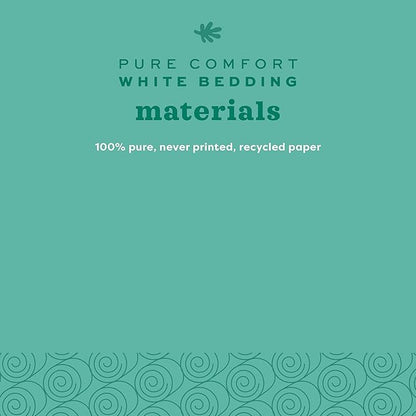 Oxbow Animal Health Pure Comfort Bedding, Rabbit, Hamster, & Guinea Pig Bedding, Bunny Supplies for Litter Box, Pet Safe, Low Dust, White Paper, 72 Liter Bag