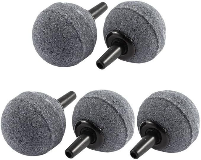 Air Stone Cylinder Bubble Diffuser Airstones for Aquarium 0.8/0.9inch Diffuser Release Tool for Nano Air Pumps Small Buckets and Fish Tanks