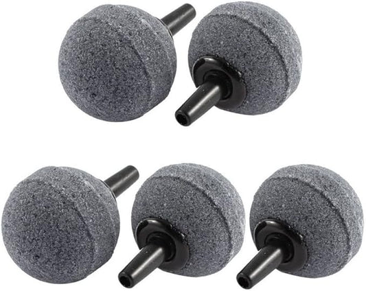 Air Stone Cylinder Bubble Diffuser Airstones for Aquarium 0.8/0.9inch Diffuser Release Tool for Nano Air Pumps Small Buckets and Fish Tanks