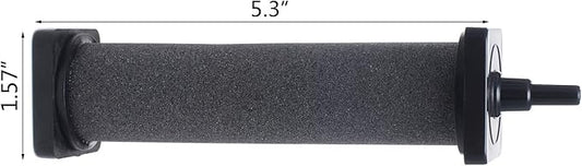 ALEGI Air Stone Cylinder Bubbler for Hydroponic Systems,Aquarium or Fish Tank- 5.3 inch 2 Pack