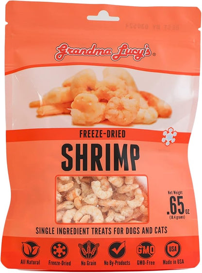 Grandma Lucy's Single Ingredient Shrimp Treats - 0.65oz