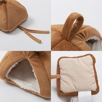 LOS ANDES Guinea Pig Bed House Hamster Hideout Soft Mice, Rat Nest Small Animal Cage Accessories for Mouse, Sugar Glider,Chinchilla,Gerbil