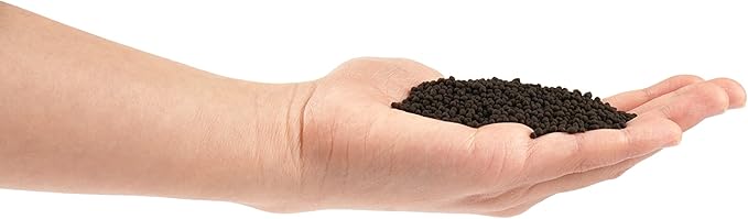 LANDEN THRIVA Natural Soil Substrate for Natural Planted Aquarium, Plant or Shrimp Stratum, Clay Gravel and Stable Porous Substrate for Freshwater Aquarium, Rainforest Black 5L(10lbs),Small Size