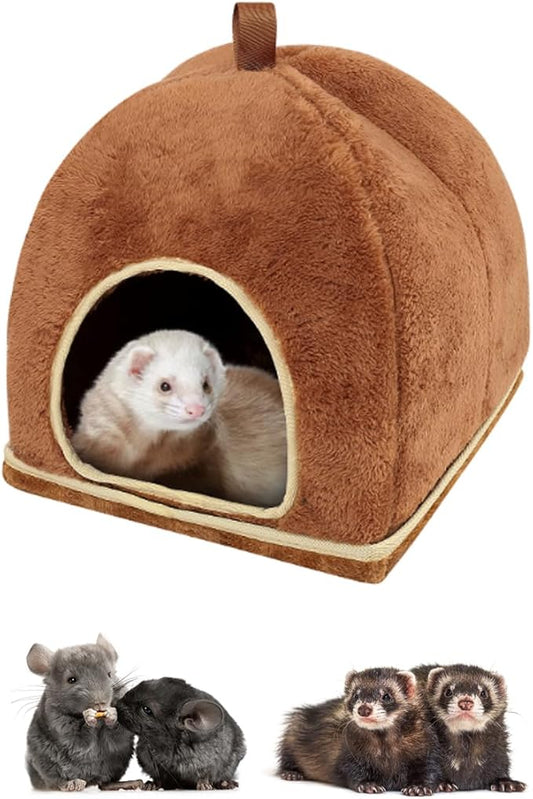 Guinea Pig Hideout.Guinea Pig Bed.Bunny Bed.Bunny&Rabbit Hideout.Guinea Pig Cage Accessories for Guinea Pig House.Ferret&Chinchilla Bed and Rabbit House.Guinea Pig Hut.