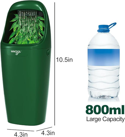 Wacool Reptile Water Dripper Chameleon Drinking Fountain Water Dispenser, Automatic Water Feeder for Bearded Dragon Gecko Lizard Frog Snake/Reptile Accessories
