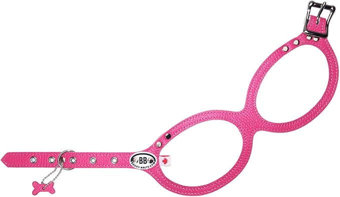 BUDDY BELT Harness Pebble Grain Hot Pink - Luxury Edition (7)