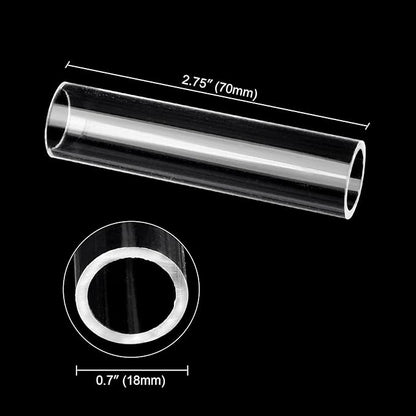 WEAVERBIRD 3-Tube Fish Shrimp Feeder - Acrylic Transparent Breeding Tube & Shelter for Aquarium Fish Tank Decorations