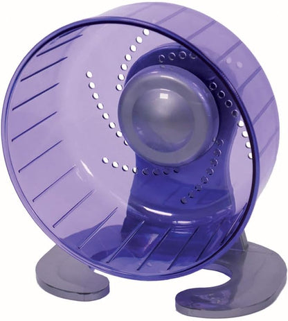 Petest Hamster Exercise Wheel, Silent Spinner Hamster Running Wheels, Diameter 6.7 inch, Purple