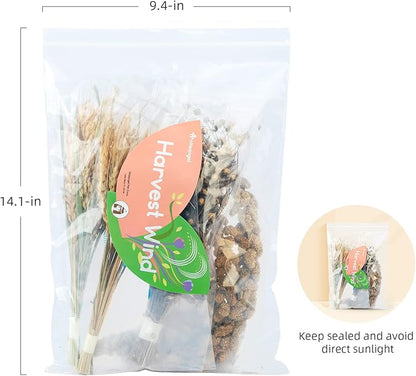 Niteangel Natural Flower & Herb Bedding Habitat Decor - for Hamsters Gerbils Mice Lemming Degus or Other Small Pets (Harvest Wind - Harvest Version)