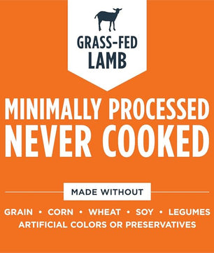 Instinct Freeze Dried Raw Meals, Natural Dry Dog Food, Grain Free - Grass Fed Lamb, 24 oz. Bag