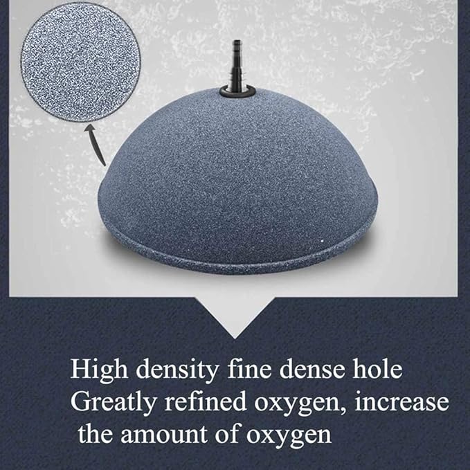 kathson Mineral Air Stone Bubble 4 Inch Ball Shape Diffuser Airstones for Aquarium, Fish Tank, Pump and Hydroponics(2 Pack)