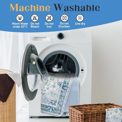 Washable Pee Pads for Dogs, 2 Pack Reusable Puppy Training Pads 48"x32" Super Absorbent Waterproof Dog Training Pads, Non-Slip Potty Pads, Whelping Pads Litter Mat