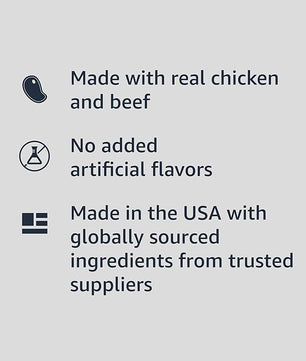 Amazon Basics Wet Dog Food Variety Pack, Country Stew Flavor and Cuts in Gravy with Beef, Made with Natural Ingredients, 13.2oz Cans (Pack of 12)
