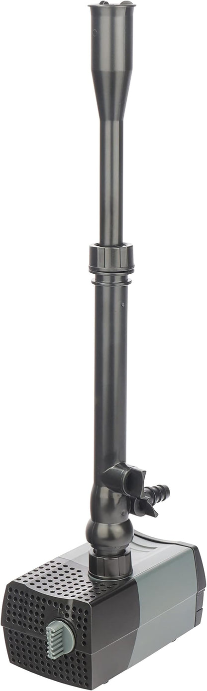 OYO WATER Pond Pumps Submersible Outdoor,555GPH Water Fountain Pump with Fountain Kits for Small Ponds