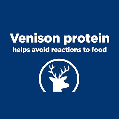 Hill's Prescription Diet d/d Skin/Food Sensitivities Potato & Venison Formula Dry Dog Food, Veterinary Diet, 17.6 lb. Bag