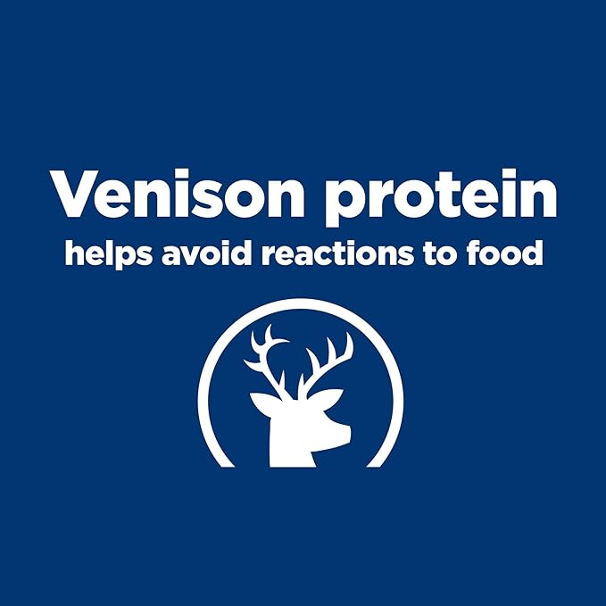 Hill's Prescription Diet d/d Food Sensitivities Potato & Venison Formula Dry Dog Food, Veterinary Diet, 8 lb. Bag