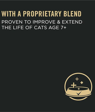 Purina Pro Plan Senior Cat Food With Probiotics for Cats, Chicken and Rice Formula - 3.2 lb. Bag