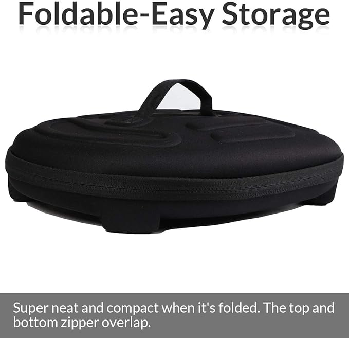 Collapsible Cat Carrier Hard, Travel Pet Carriers Bag for Small Dogs for Car Travel with Ventilation Guinea Pig 2 Small Cats Carrier Cage Dog Crate (Black)