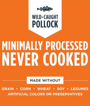 Instinct Freeze Dried Raw Meals, Natural Dry Dog Food, Grain Free - Wild Caught Pollock, 24 oz. Bag