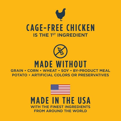 Instinct Raw Boost, Natural Dry Cat Food with Freeze Dried Pieces, High Protein, Grain Free Recipe - Real Chicken, 10 lb. Bag