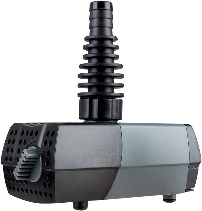 WaterRebirth HSUP700F Versatile Submersible Pump - Fountain Jets for Ponds, Fish Tanks, Water Gardens - Aquarium & Pond Pump (700L/H)