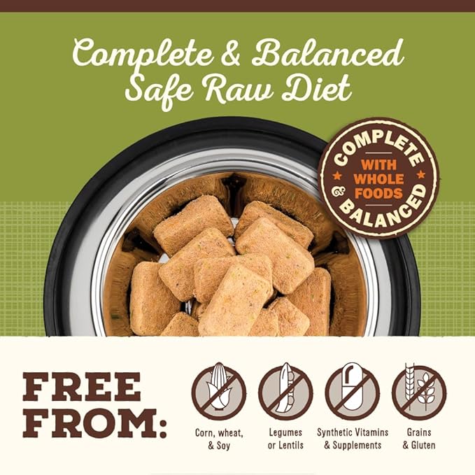 Primal Freeze Dried Dog Food, Pronto Mini Nuggets, Lamb; Scoop & Serve, Complete & Balanced Meal; Also Use as Topper or Treat; Premium, Healthy, Grain Free, High Protein Raw Dog Food (7 oz)