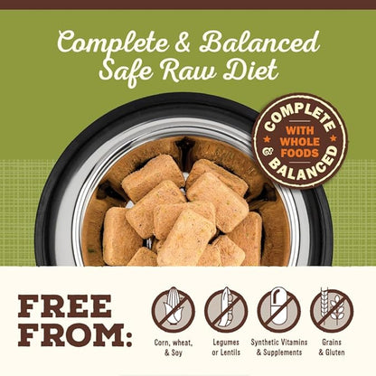 Primal Freeze Dried Dog Food, Pronto Mini Nuggets, Lamb; Scoop & Serve, Complete & Balanced Meal; Also Use as Topper or Treat; Premium, Healthy, Grain Free, High Protein Raw Dog Food (7 oz)
