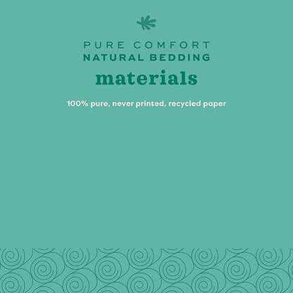 Oxbow Animal Health Pure Comfort Bedding, Rabbit, Hamster, & Guinea Pig Bedding, Bunny Supplies for Litter Box, Pet Safe, 99.9% Dust Free, Bunny Litter Box, Natural, 28 Liter Bag