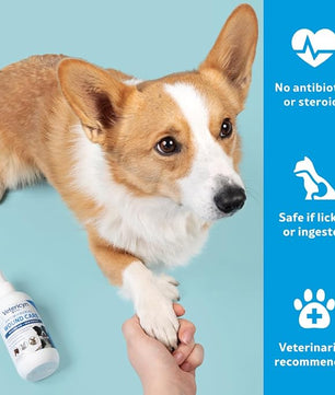 Vetericyn Plus Dog Wound Care Spray | Healing Aid and Skin Repair, Clean Wounds, Relieve Dog Skin Allergies, Safe for All Animals. 8 ounces