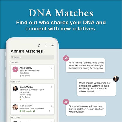 AncestryDNA Genetic Test Kit and Know Your Pet DNA Breeds Kit Bundle