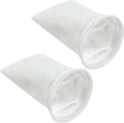 7 Inch 2 Pack 150 Micron Honeycomb Filter Socks for Fish Tank, Aquarium Filter Sock 3D Honeycomb Design Filter Sock, Aquarium Filter Bags for Saltwater