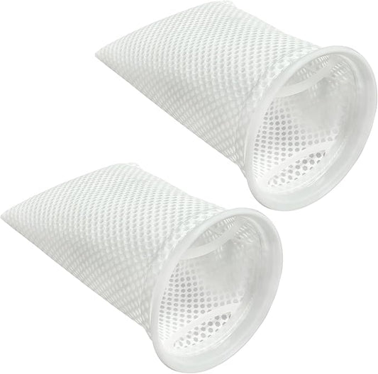 7 Inch 2 Pack 150 Micron Honeycomb Filter Socks for Fish Tank, Aquarium Filter Sock 3D Honeycomb Design Filter Sock, Aquarium Filter Bags for Saltwater