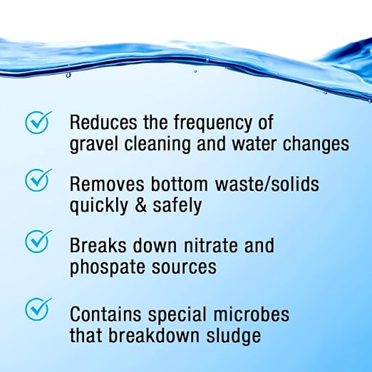 MICROBE-LIFT GSCG1 Professional Gravel & Substrate Cleaner for Freshwater and Saltwater Tanks, 1 Gallon